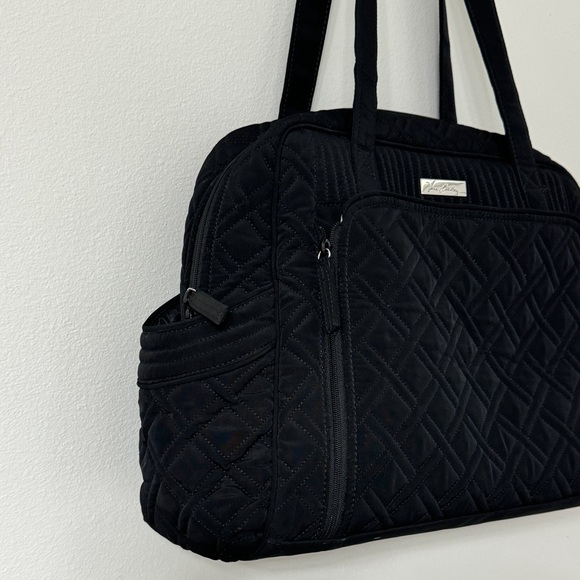 Vera Bradley Black Quilted Women's Bag - Picture 5 of 7